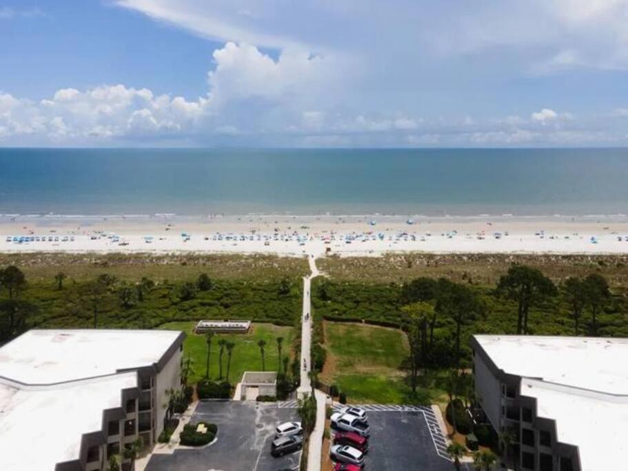 Sunnydaze-Steps To The Ocean King Bed, Free Bikes! Apartamento Hilton Head Island Exterior foto